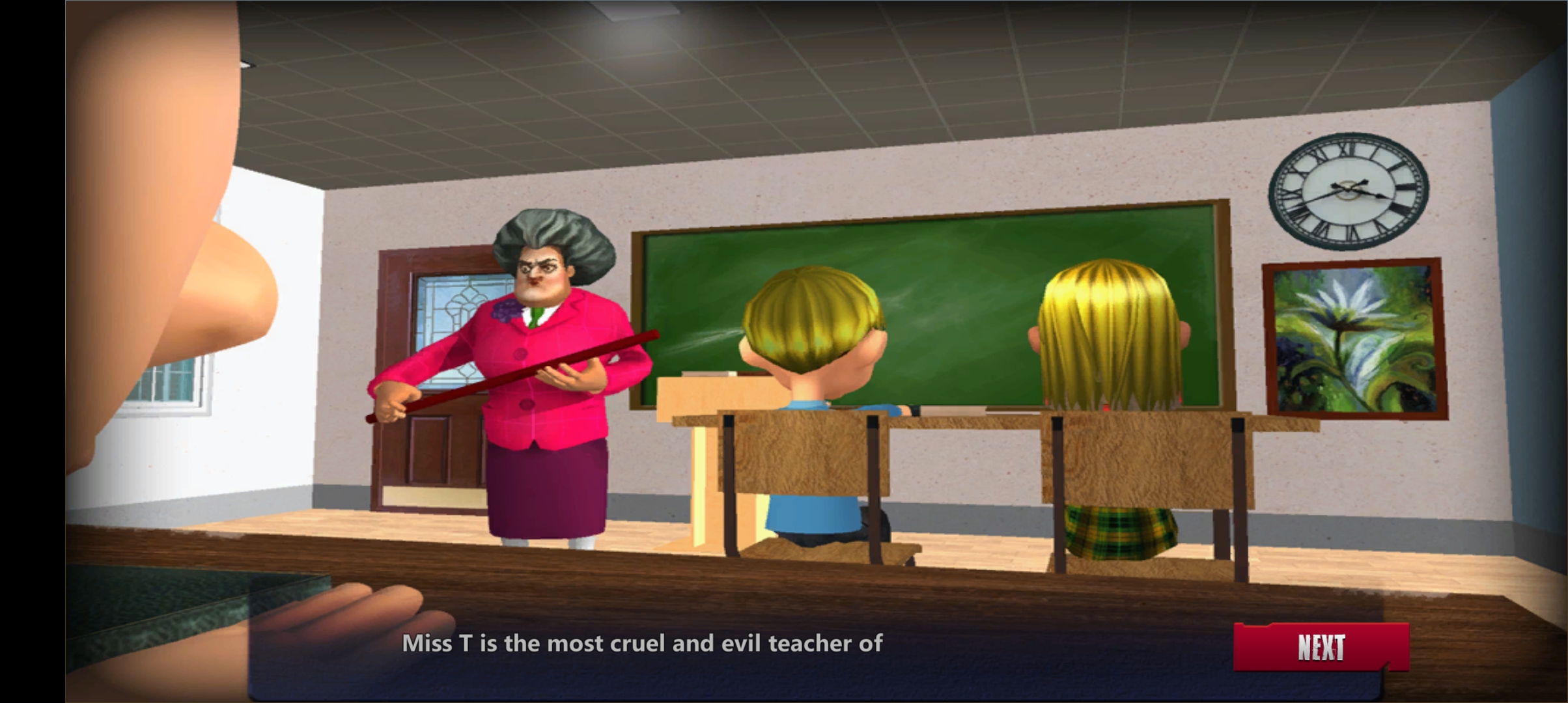 恐怖老师3D破解版截屏3